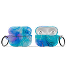 Sea Stranger | Marble Apple AirPods Case for AirPods 3 & AirPods Pro 1&2 Black