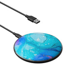 Sea Stranger | Marble Wireless Charging Pad in Black