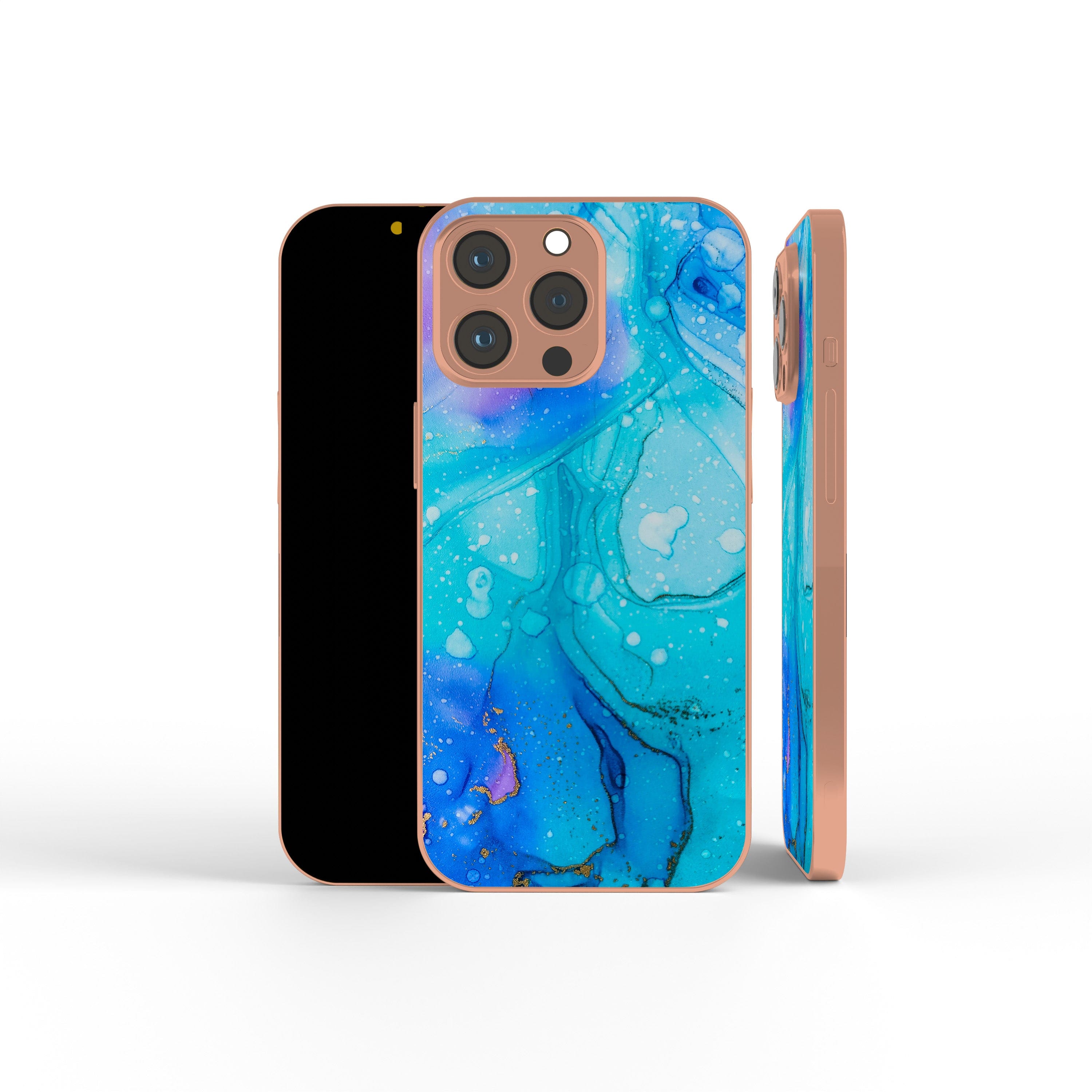 Sea Stranger | Marble Precious Metals Case in Rose Gold