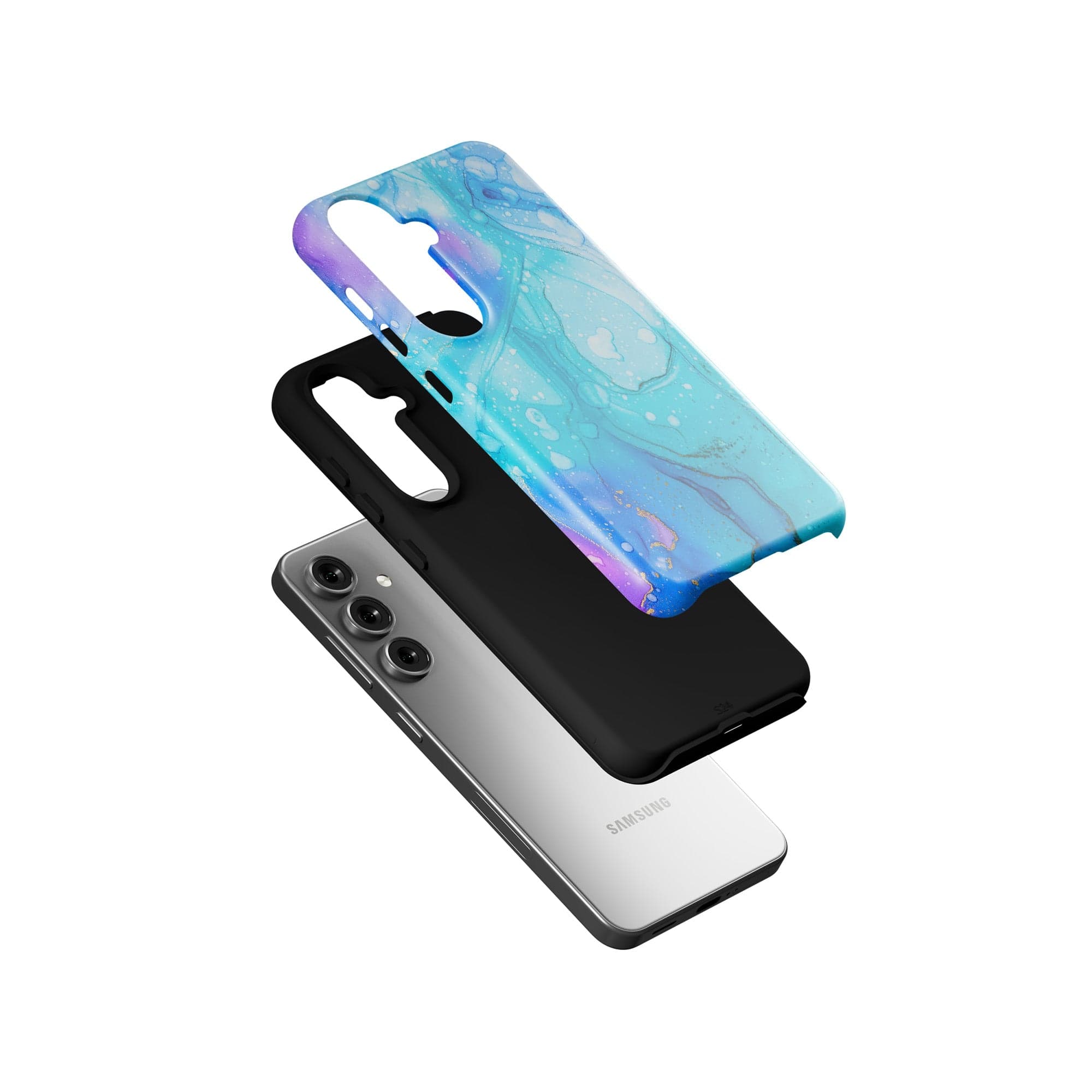 Sea Stranger | Marble Samsung Case Tough for Galaxy S24