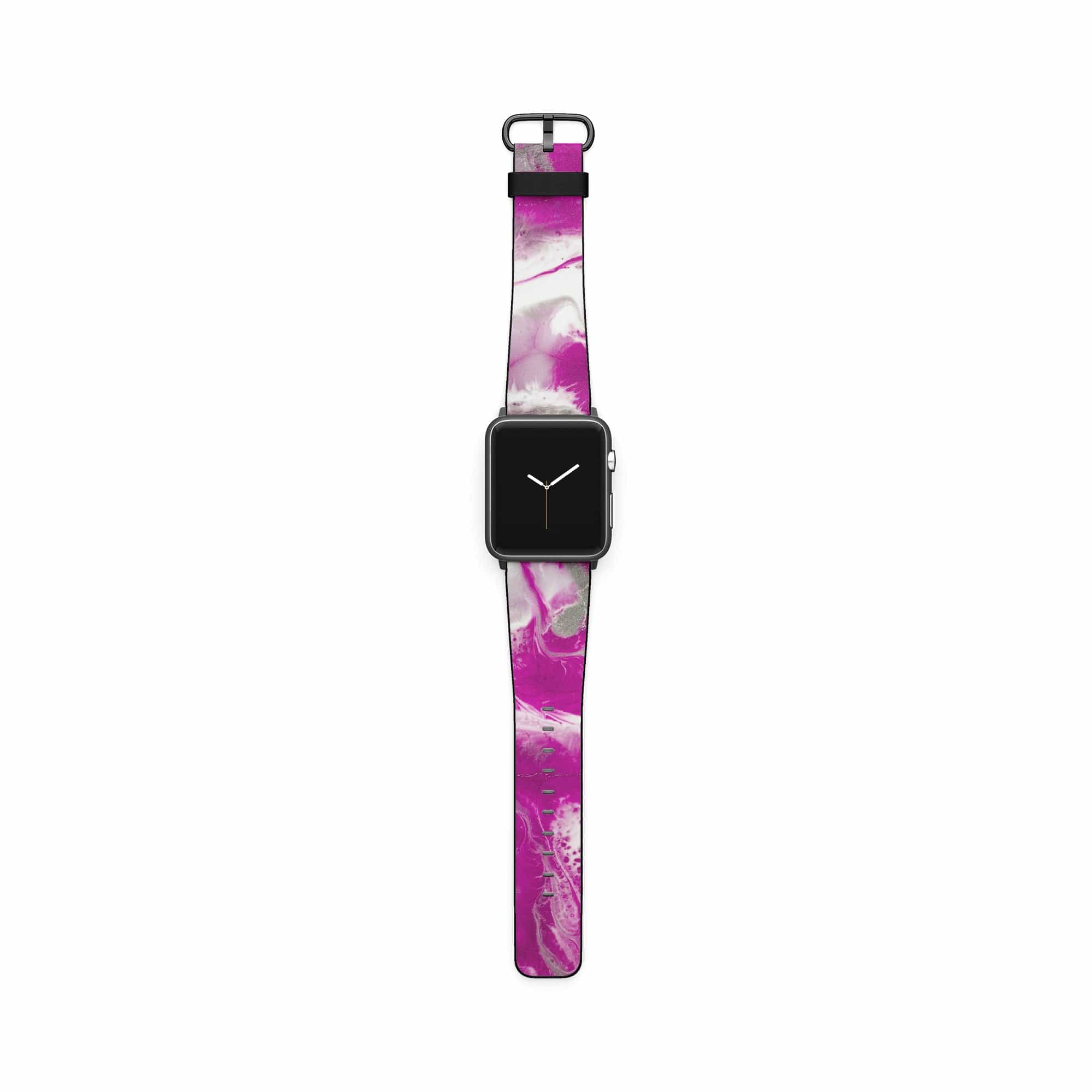 Shore Thing | Marble Apple Watch Band for 38/40/41 mm Watch in Black