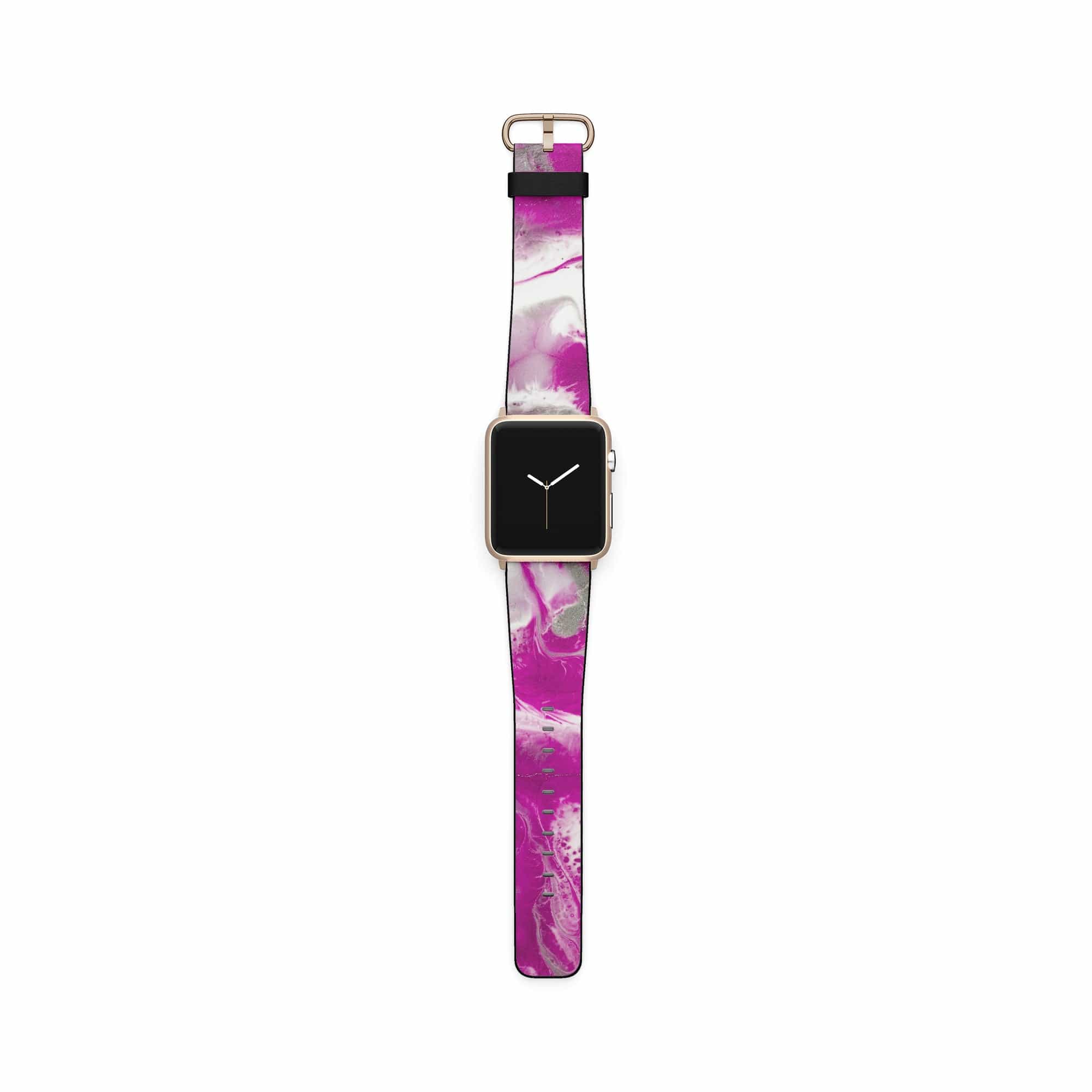 Shore Thing | Marble Apple Watch Band for 38/40/41 mm Watch in Gold