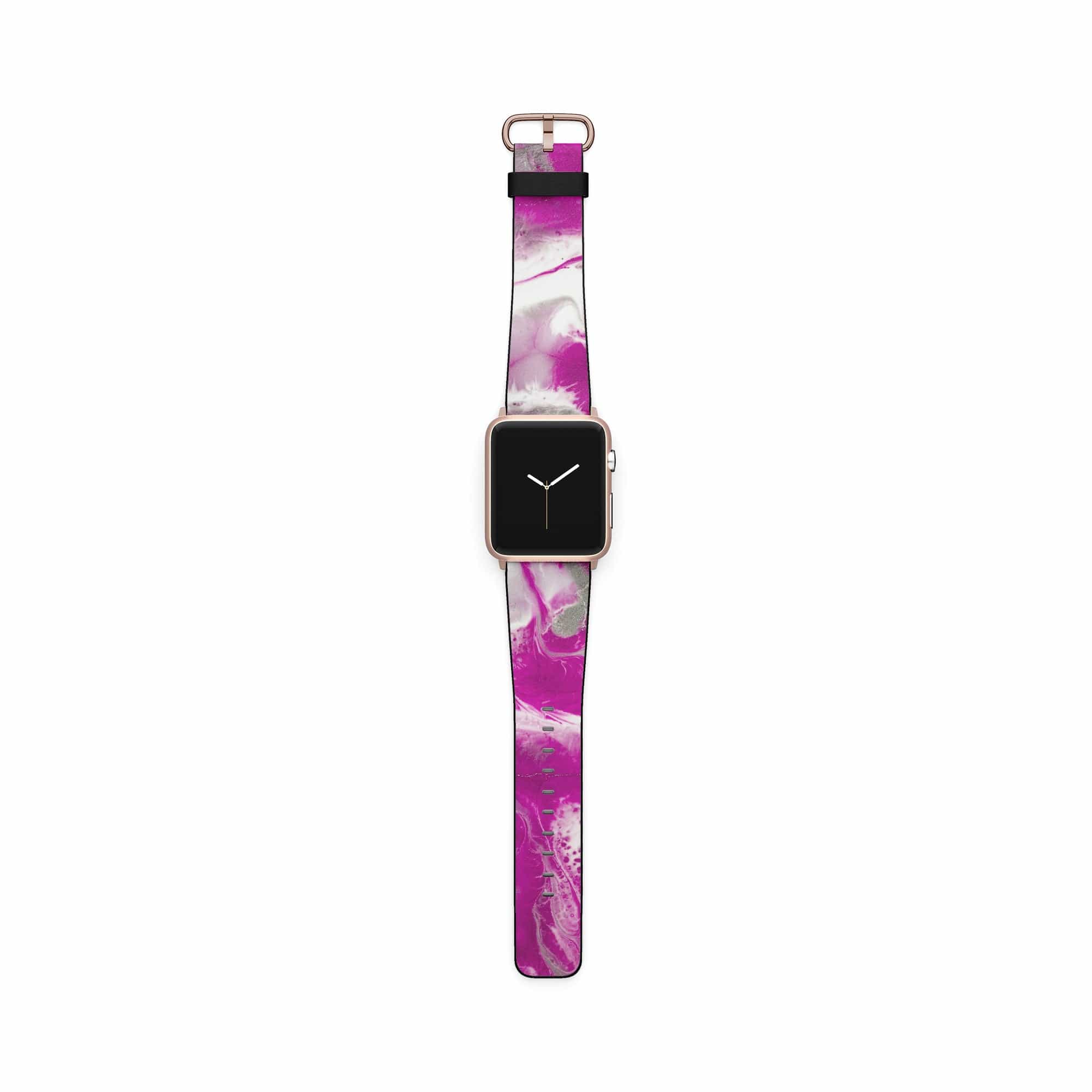 Shore Thing | Marble Apple Watch Band for 38/40/41 mm Watch in Rose Gold