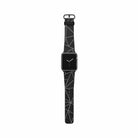 Simple Geometry | Minimalistic Geometrical Apple Watch Band for 38/40/41 mm Watch in Black