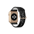 Simple Geometry | Minimalistic Geometrical Apple Watch Band for 38/40/41 mm Watch in Gold