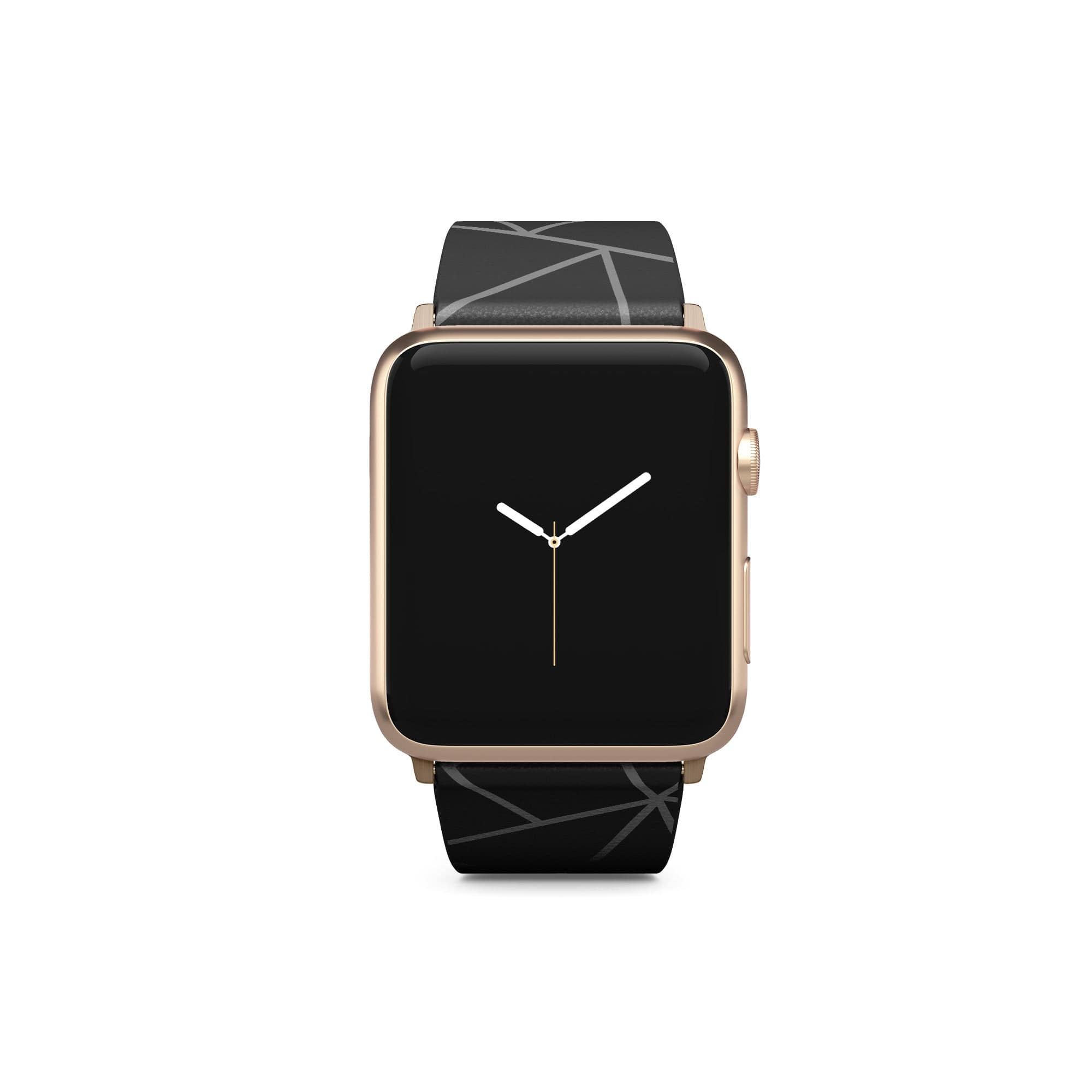 Simple Geometry | Minimalistic Geometrical Apple Watch Band for 38/40/41 mm Watch in Gold