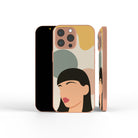 Simply Surreal | Abstract Woman Painting Precious Metals Case in Rose Gold