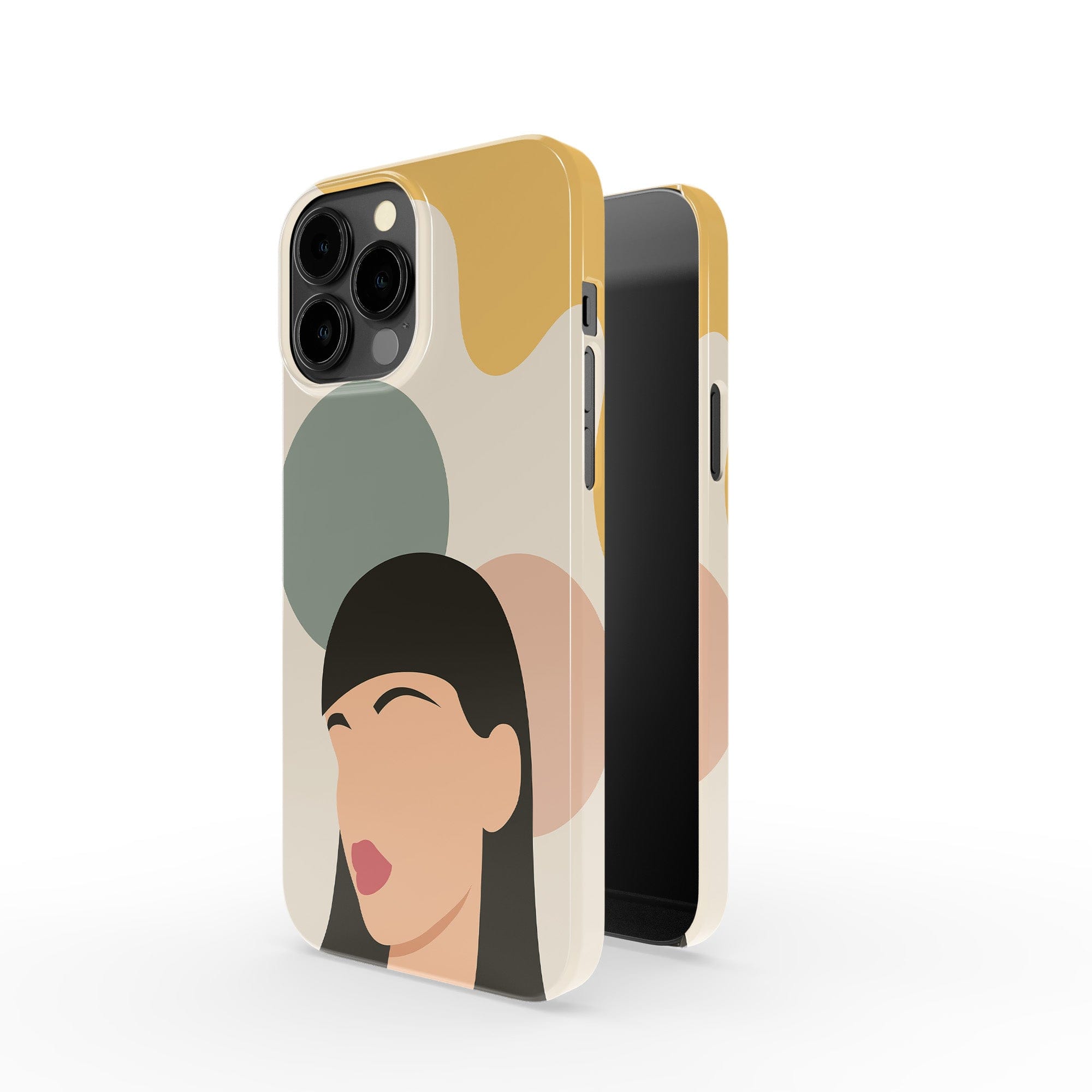 Simply Surreal | Abstract Woman Painting Case Slim for iPhone 13 Pro