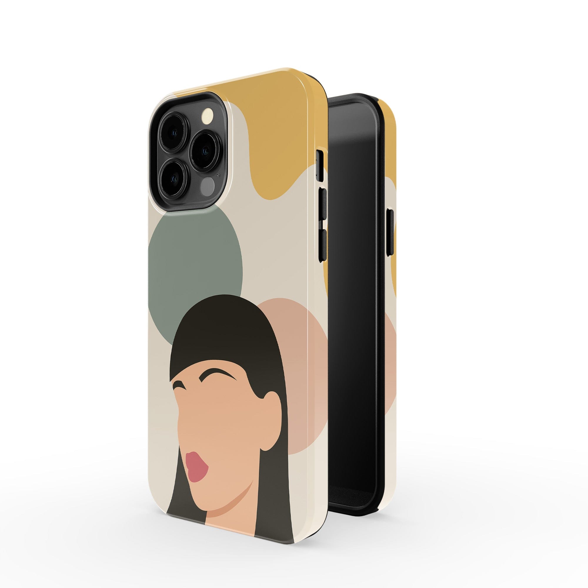 Simply Surreal | Abstract Woman Painting Case Slim for iPhone 13 Mini