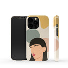 Simply Surreal | Abstract Woman Painting Case Tough for iPhone 13 Mini