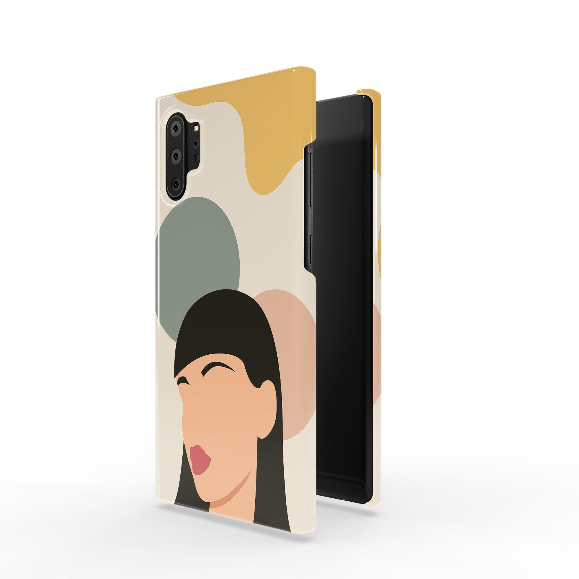 Simply Surreal | Abstract Woman Painting Samsung Case Slim for Galaxy Note 10 Plus 