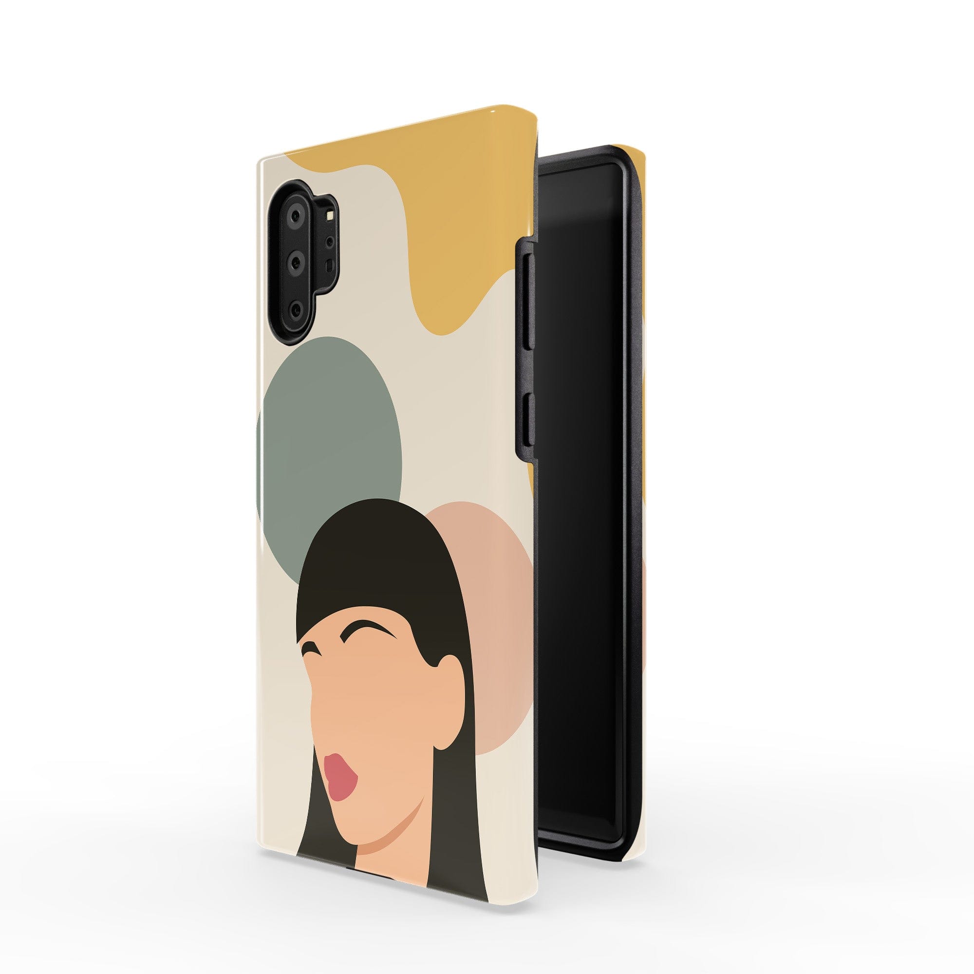 Simply Surreal | Abstract Woman Painting Samsung Case Tough for Galaxy Note 10 Plus 