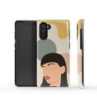 Simply Surreal | Abstract Woman Painting Samsung Case Tough for Galaxy Note 10 