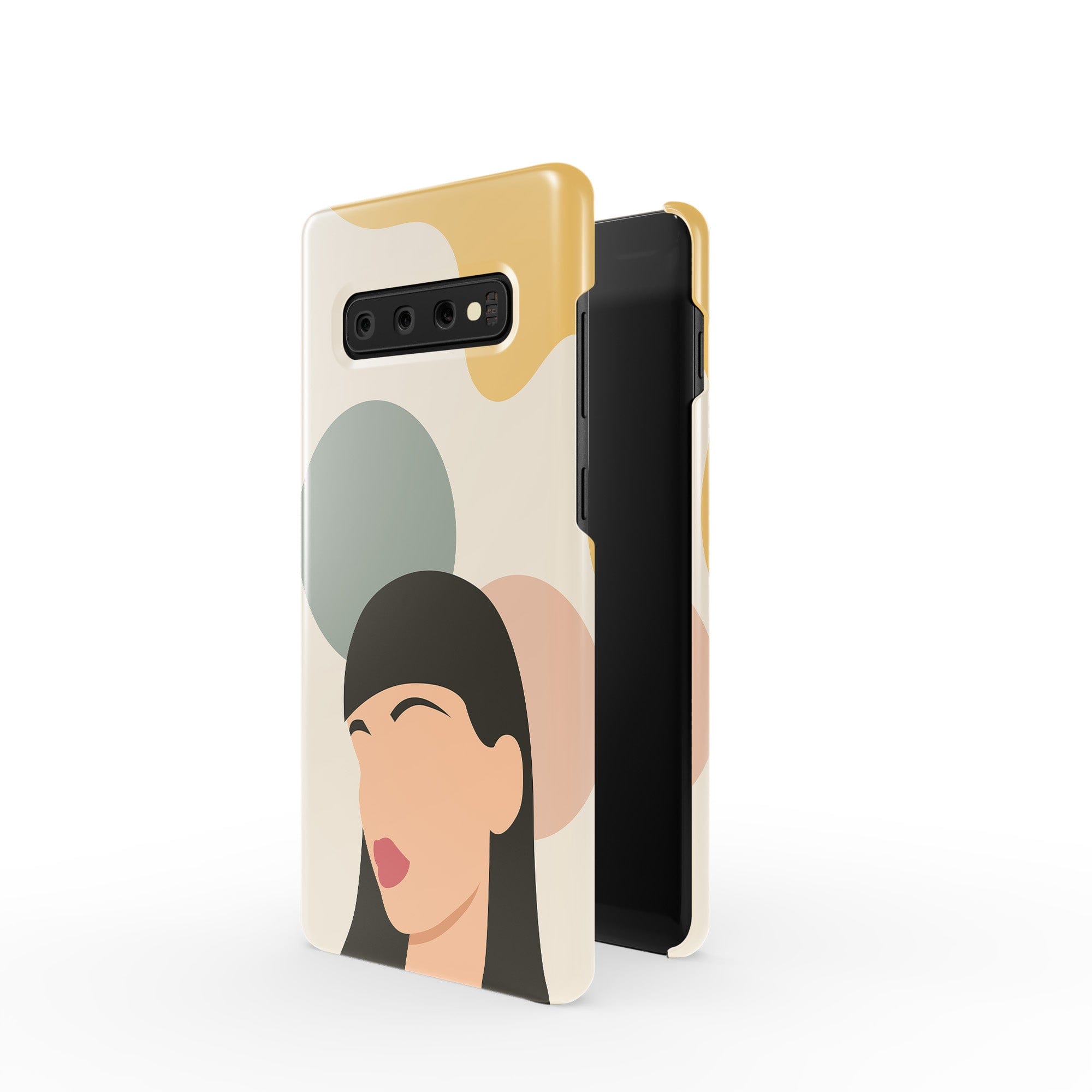 Simply Surreal | Abstract Woman Painting Samsung Case Slim for Galaxy S10 Plus 