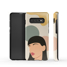 Simply Surreal | Abstract Woman Painting Samsung Case Tough for Galaxy S10 Plus 