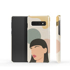 Simply Surreal | Abstract Woman Painting Samsung Case Slim for Galaxy S10 