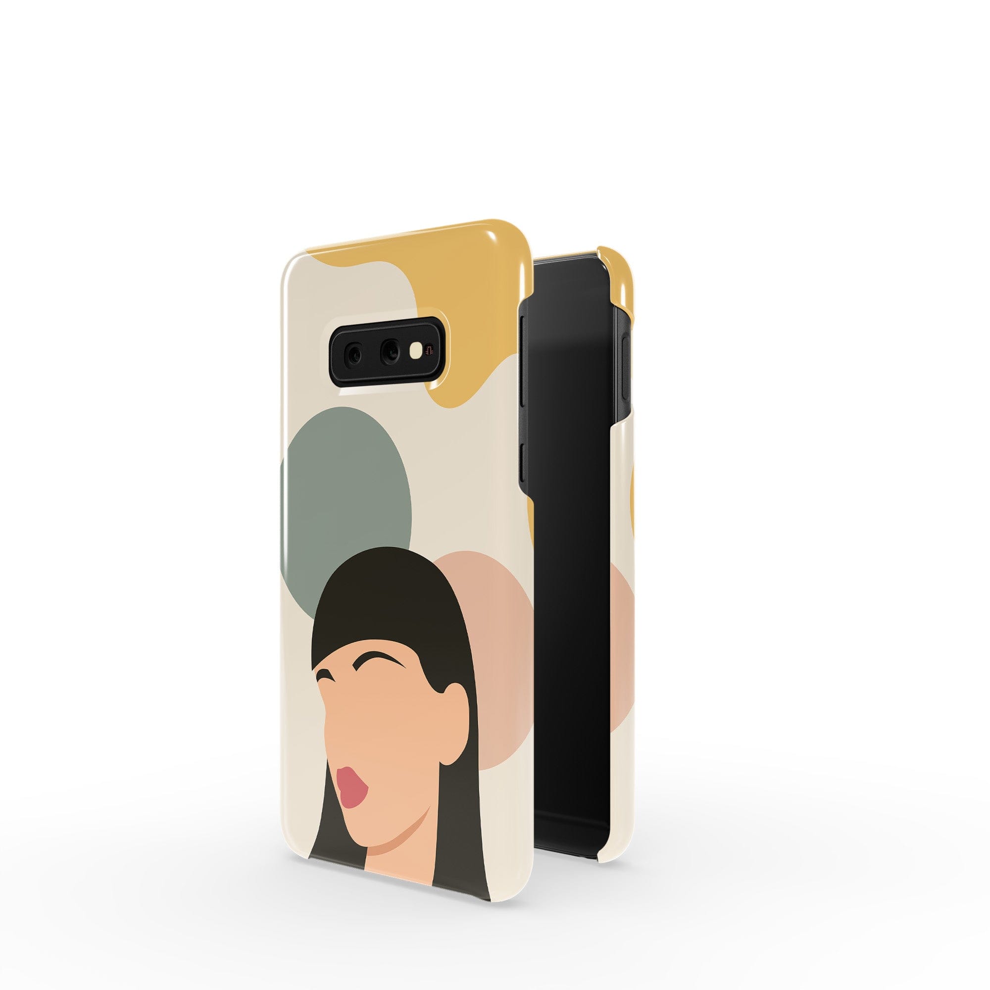 Simply Surreal | Abstract Woman Painting Samsung Case Slim for Galaxy S10e 