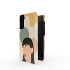 Simply Surreal | Abstract Woman Painting Samsung Case Slim for Galaxy S21 