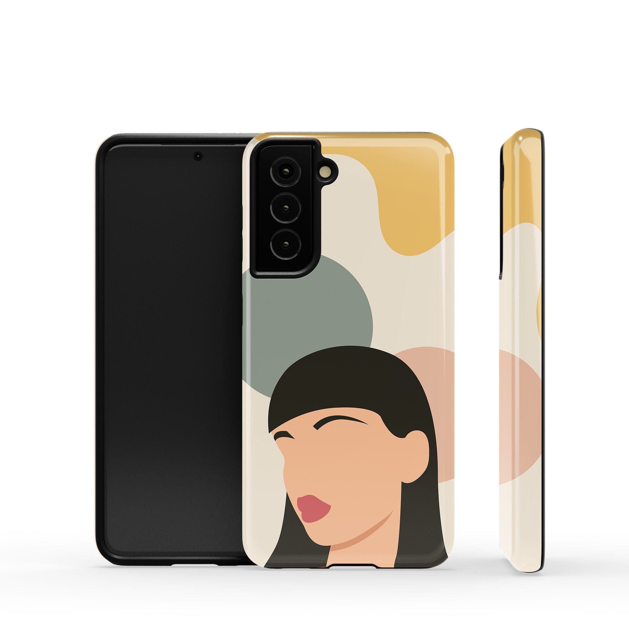 Simply Surreal | Abstract Woman Painting Samsung Case Tough for Galaxy S21 