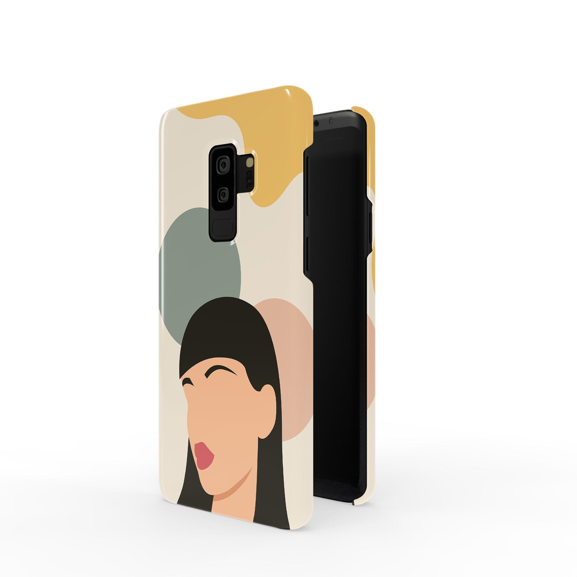 Simply Surreal | Abstract Woman Painting Samsung Case Slim for Galaxy S9 Plus 