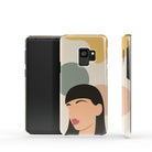 Simply Surreal | Abstract Woman Painting Samsung Case Slim for Galaxy S9 