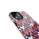 Sketchy Love | Hearts Case Tough for iPhone 7/8