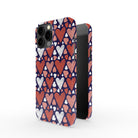 Sketchy Love | Hearts Case Slim for iPhone 13 Pro