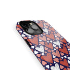 Sketchy Love | Hearts Case Tough for iPhone 13