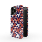 Sketchy Love | Hearts Case Slim for iPhone 13 Mini