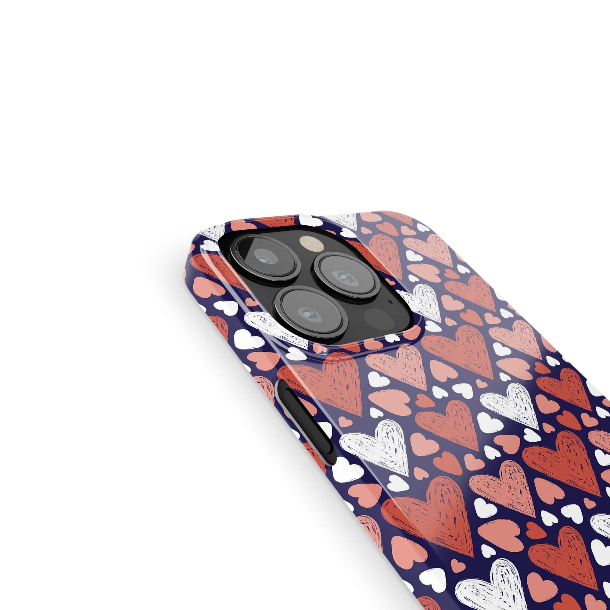 Sketchy Love | Hearts Case Slim for iPhone 12 Pro Max