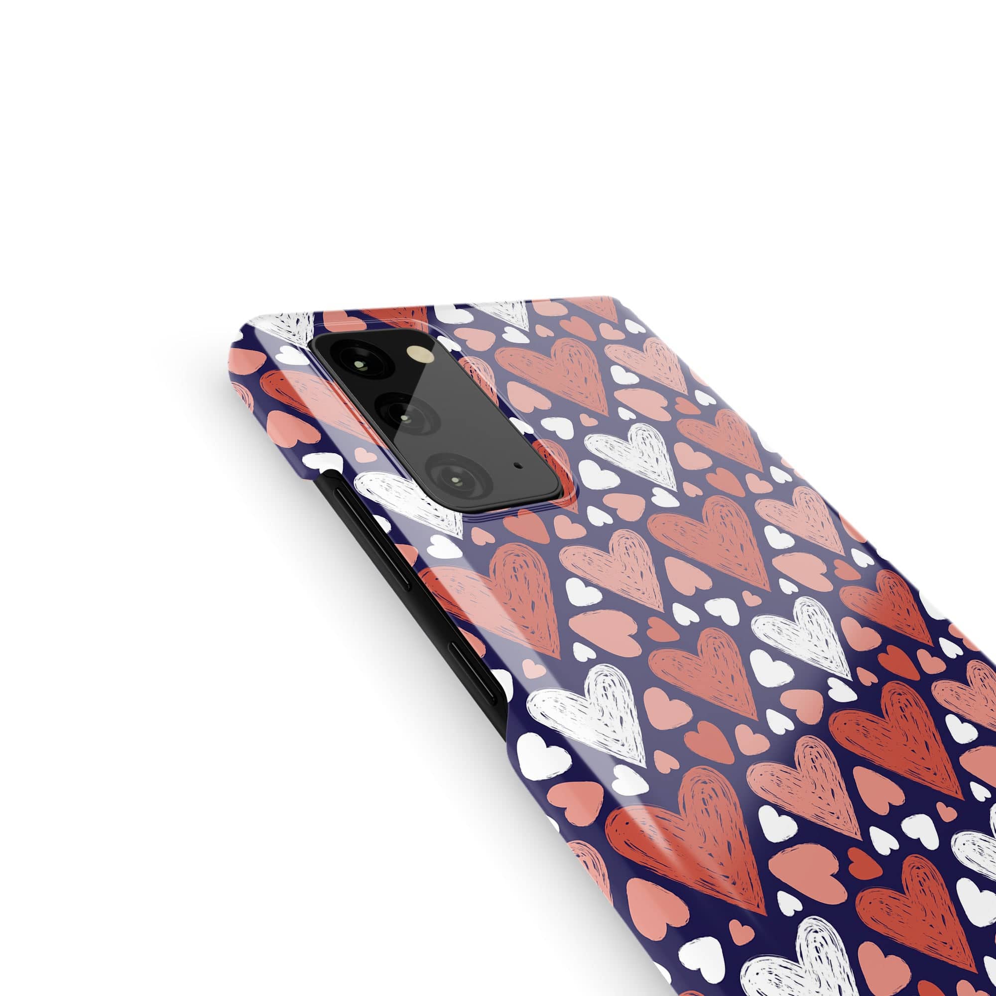 Sketchy Love | Hearts Samsung Case Slim for Galaxy Note 20 