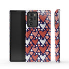 Sketchy Love | Hearts Samsung Case Tough for Galaxy Note 20 Ultra 