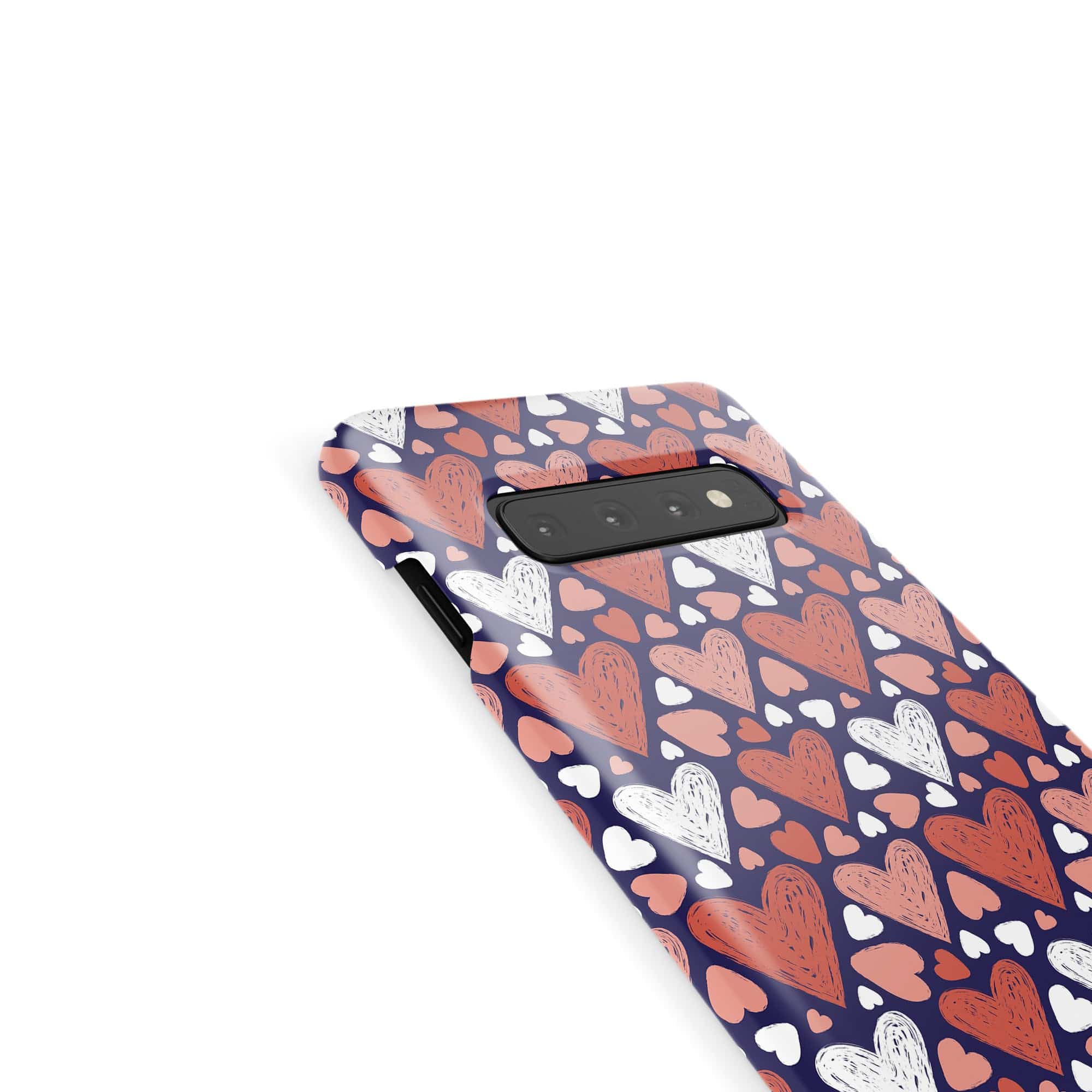 Sketchy Love | Hearts Samsung Case Slim for Galaxy S10 