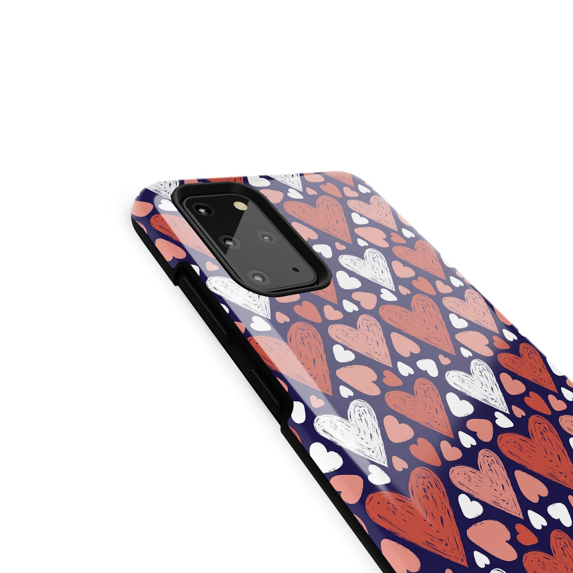 Sketchy Love | Hearts Samsung Case Tough for Galaxy S20 Plus