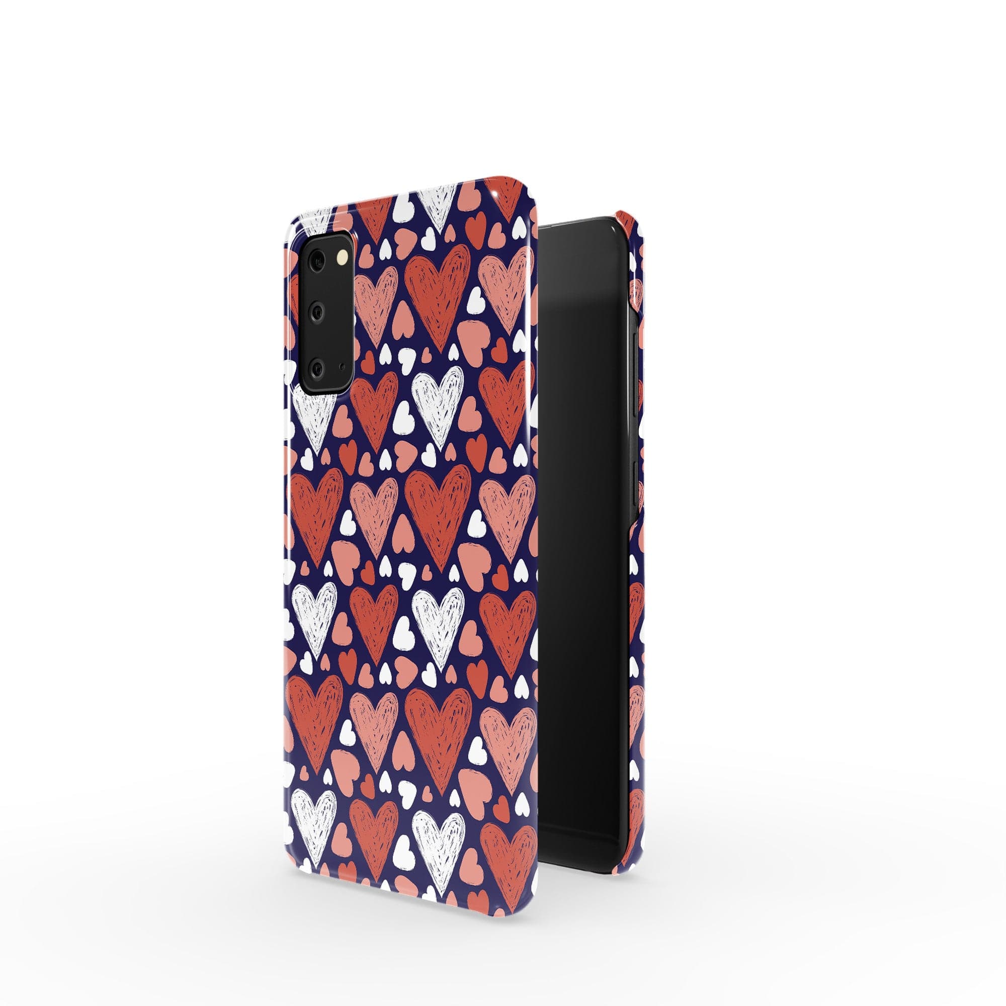 Sketchy Love | Hearts Samsung Case Slim for Galaxy S20 