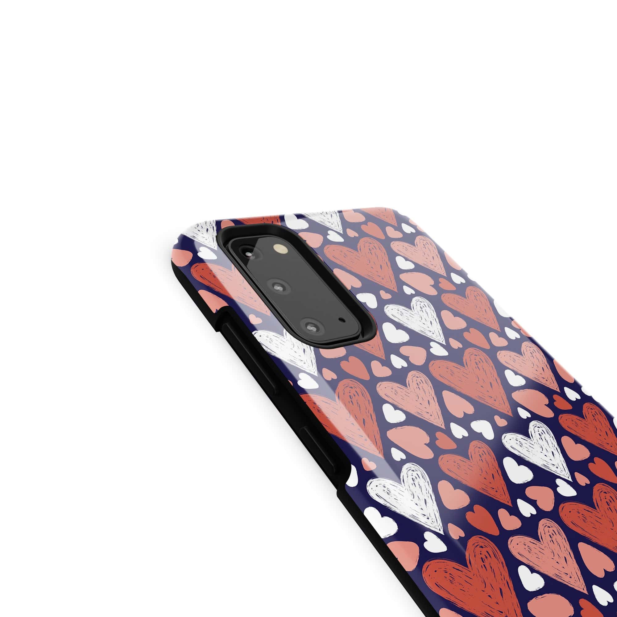 Sketchy Love | Hearts Samsung Case Tough for Galaxy S20 