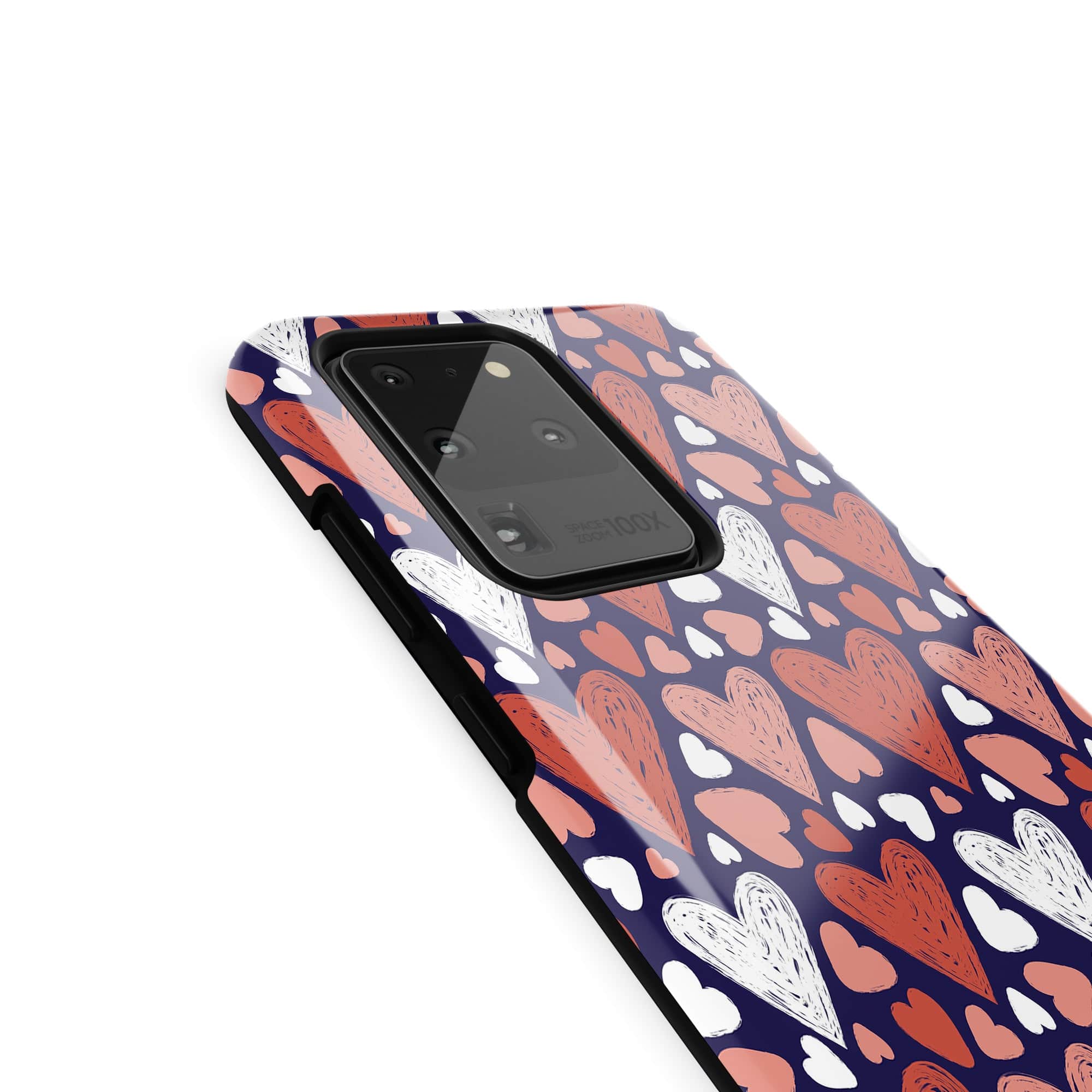 Sketchy Love | Hearts Samsung Case Tough for Galaxy S20 Ultra