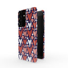 Sketchy Love | Hearts Samsung Case Slim for Galaxy S21 Ultra