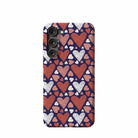 Sketchy Love | Hearts Samsung Case Slim for Galaxy S23 Plus