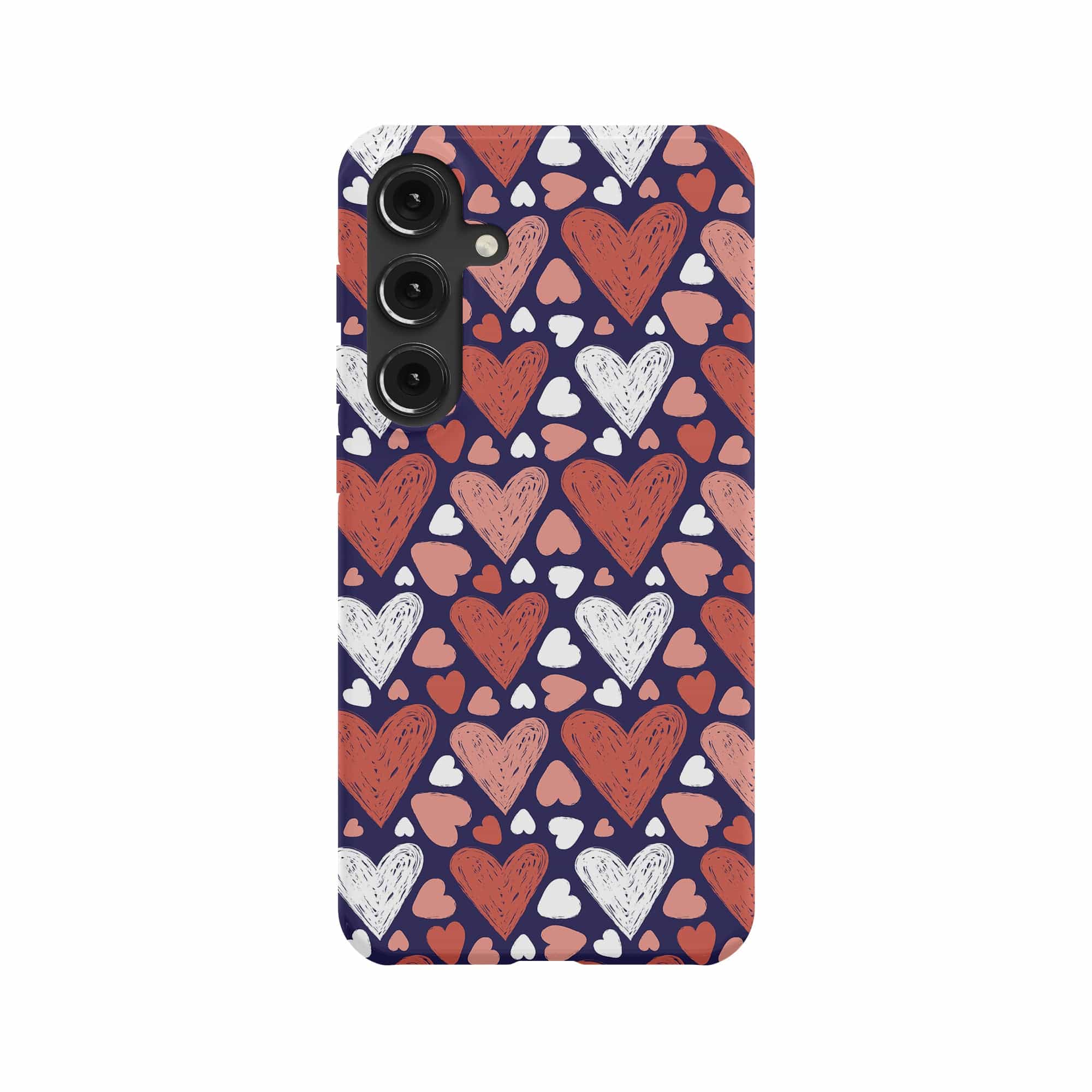 Sketchy Love | Hearts Samsung Case Slim for Galaxy S24 Plus