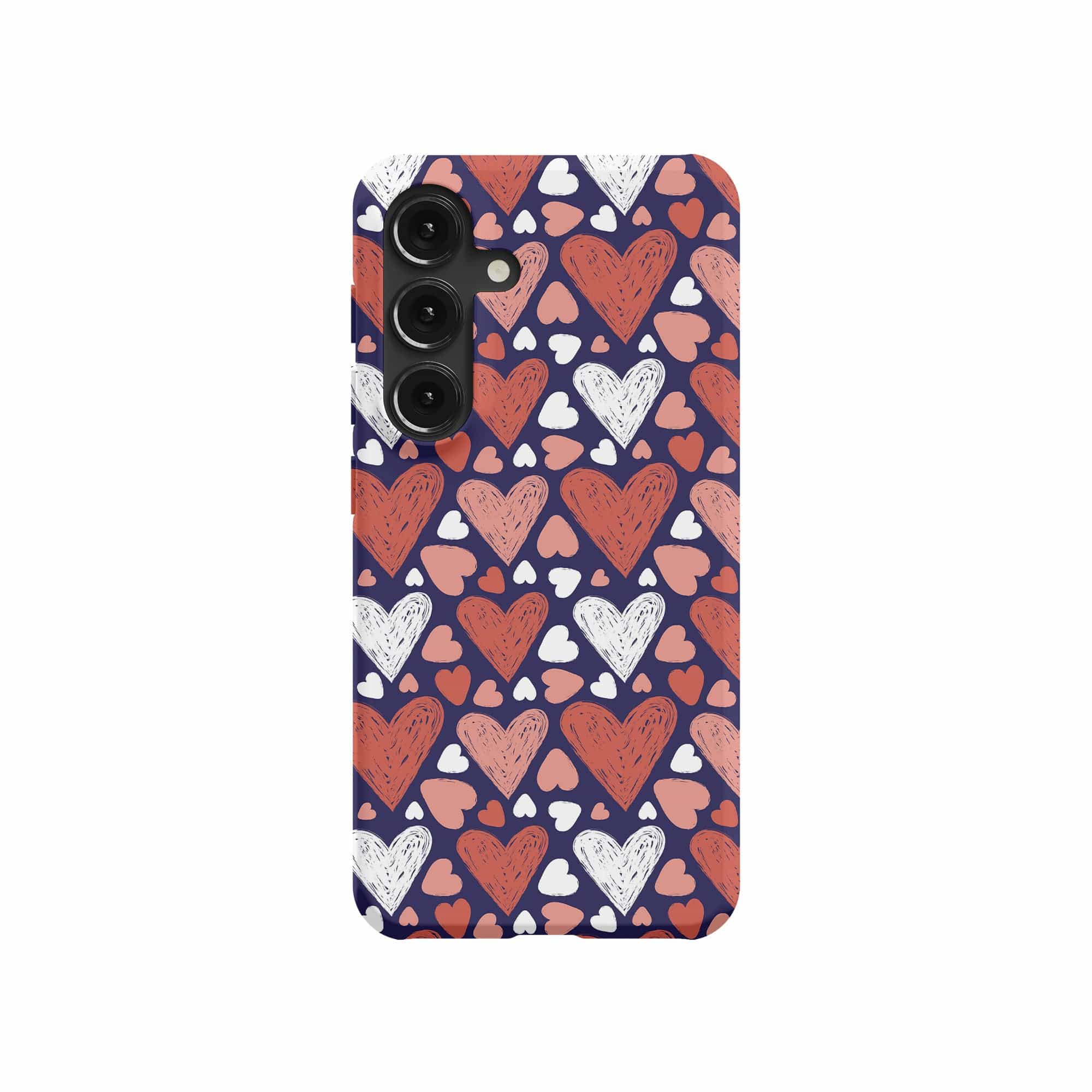 Sketchy Love | Hearts Samsung Case Slim for Galaxy S24