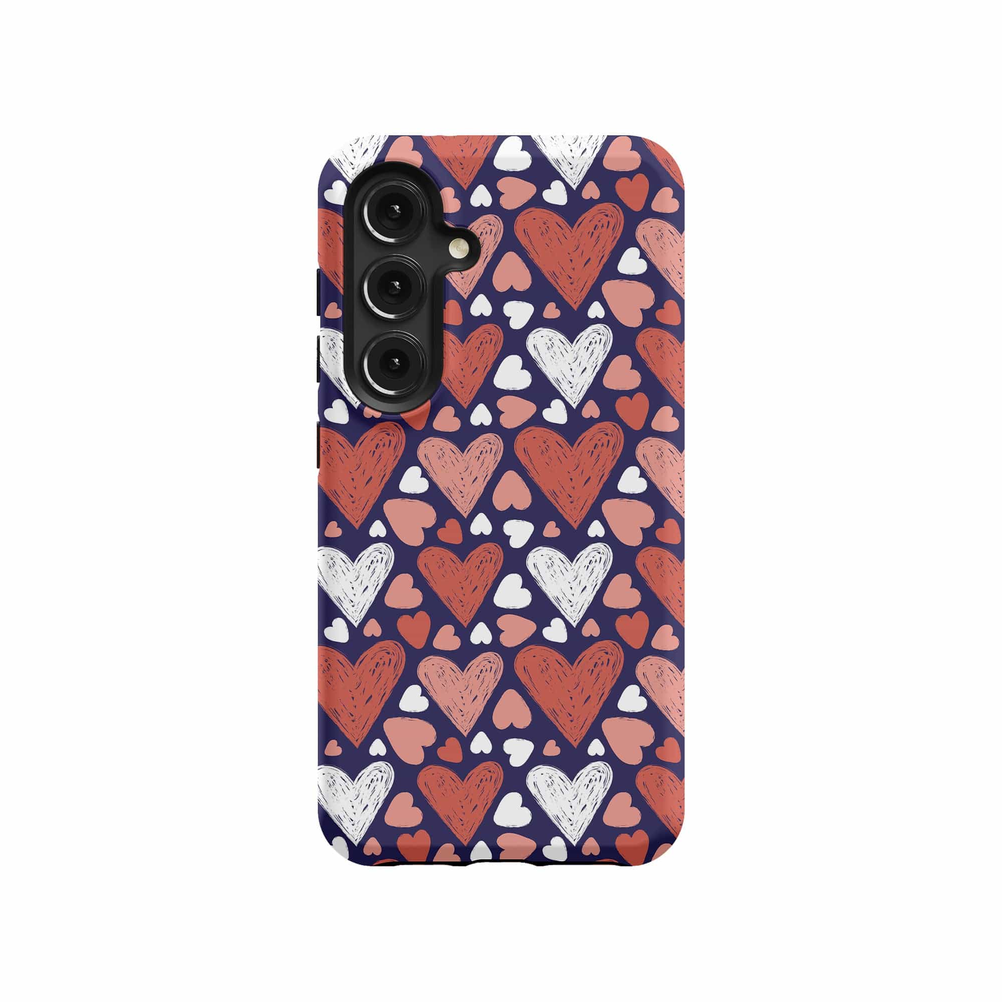 Sketchy Love | Hearts Samsung Case Tough for Galaxy S24