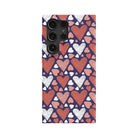 Sketchy Love | Hearts Samsung Case Slim for Galaxy S24 Ultra