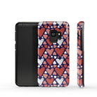 Sketchy Love | Hearts Samsung Case Tough for Galaxy S9 