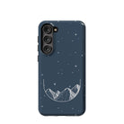 Space Mountains | Minimalistic Space Samsung Case Tough for Galaxy S23 Plus