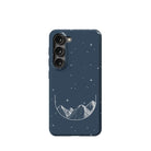 Space Mountains | Minimalistic Space Samsung Case Slim for Galaxy S23 Ultra