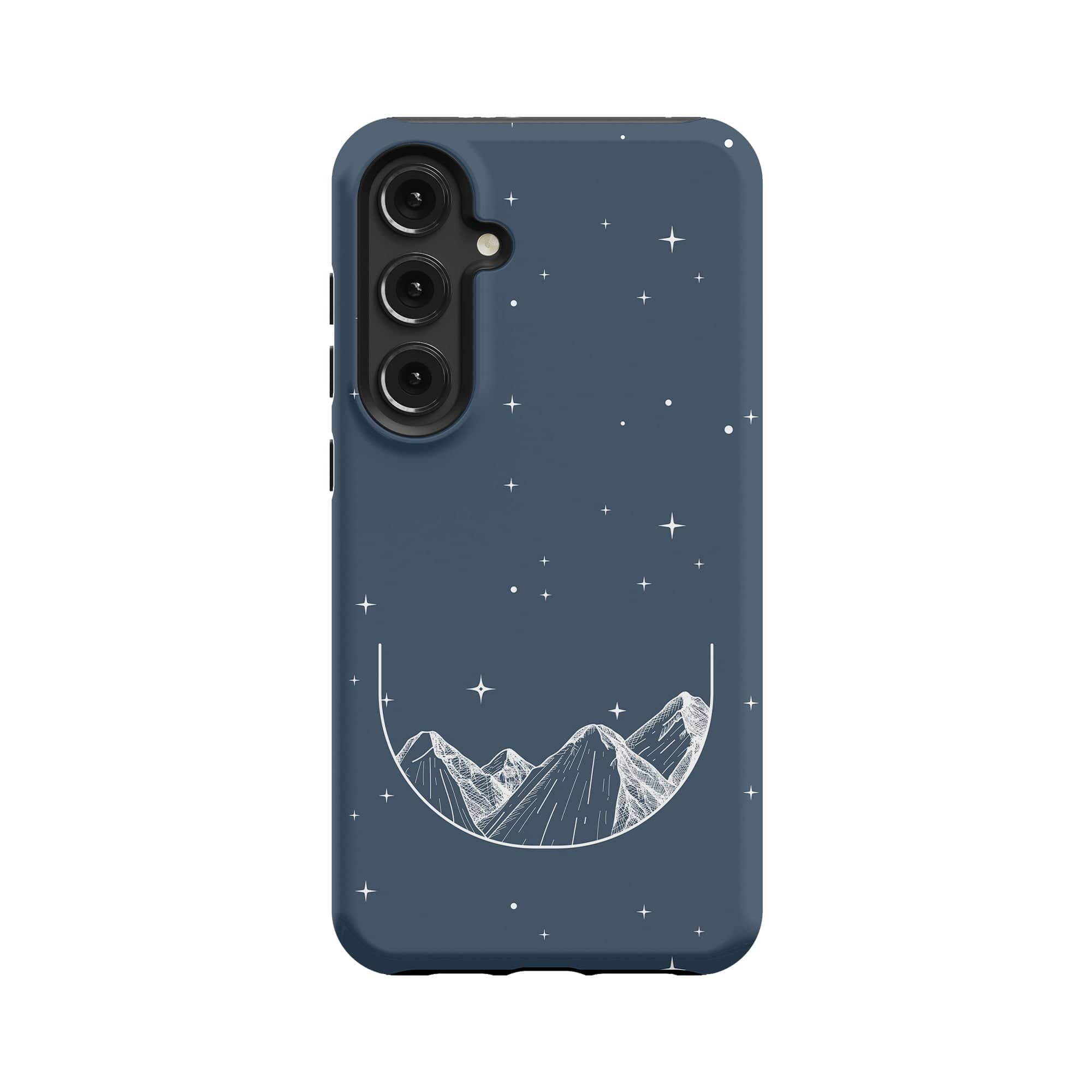 Space Mountains | Minimalistic Space Samsung Case Tough for Galaxy S24 Plus