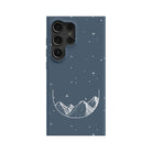 Space Mountains | Minimalistic Space Samsung Case Slim for Galaxy S24 Ultra