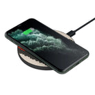 Speedy Stripes | Snake Skin Wireless Charging Pad in Black