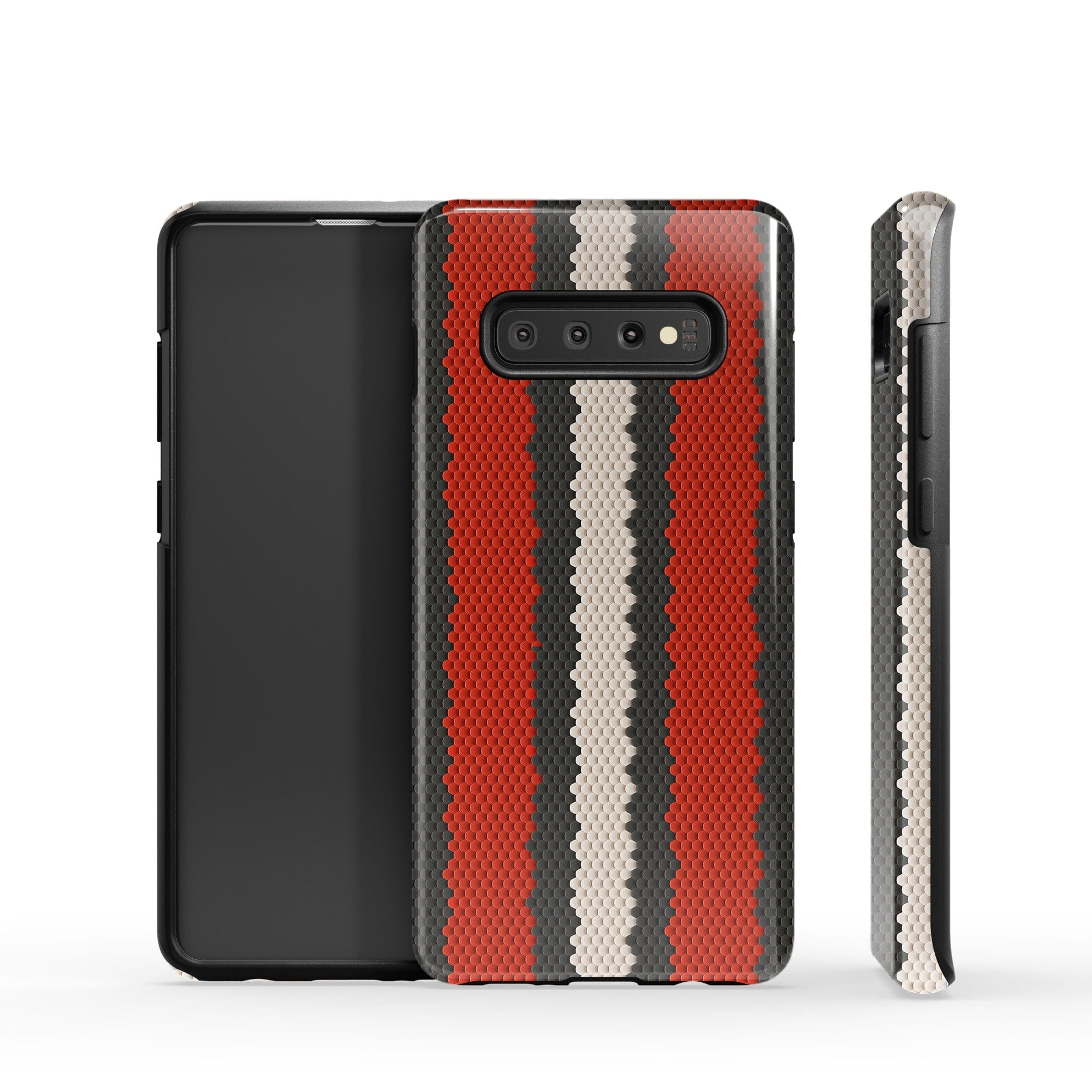 Speedy Stripes | Snake Skin Samsung Case Tough for Galaxy S10 Plus 